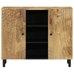 vidaXL Side Cabinet 90x33x75 cm Solid Wood Mango