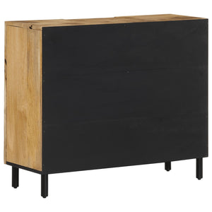 vidaXL Side Cabinet 90x33x75 cm Solid Wood Mango