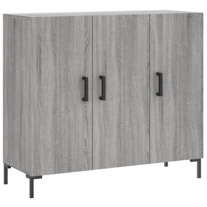 vidaXL Sideboard Grey Sonoma 90x34x80 cm Engineered Wood