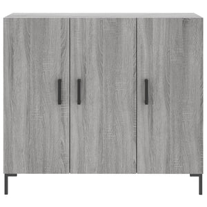 vidaXL Sideboard Grey Sonoma 90x34x80 cm Engineered Wood