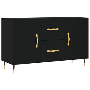 vidaXL Sideboard Black 100x36x60 cm Engineered Wood