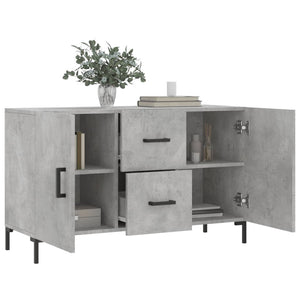 vidaXL Sideboard Concrete Grey 100x36x60 cm Engineered Wood