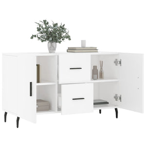 vidaXL Sideboard White 100x36x60 cm Engineered Wood