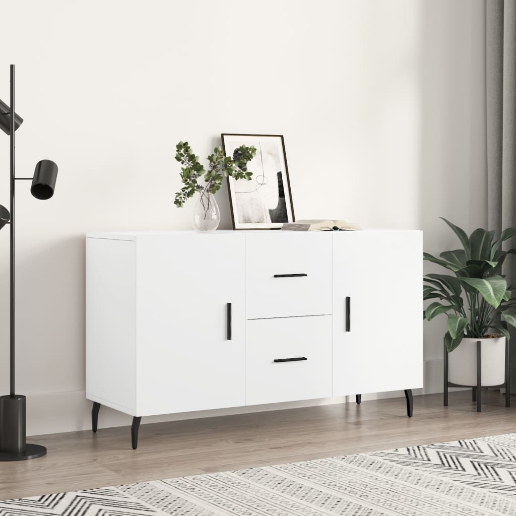 vidaXL Sideboard White 100x36x60 cm Engineered Wood