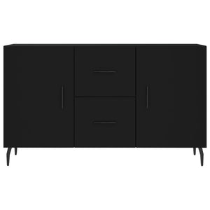 vidaXL Sideboard Black 100x36x60 cm Engineered Wood