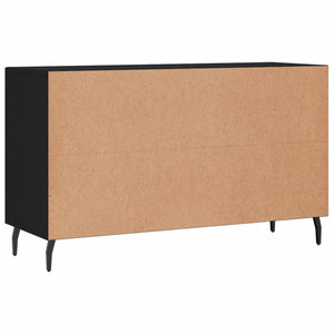 vidaXL Sideboard Black 100x36x60 cm Engineered Wood