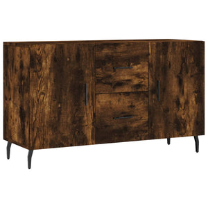 vidaXL Sideboard Smoked Oak 100x36x60 cm Engineered Wood