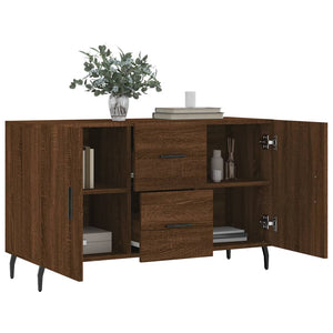 vidaXL Sideboard Brown Oak 100x36x60 cm Engineered Wood