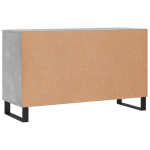 vidaXL Sideboard Concrete Grey 100x36x60 cm Engineered Wood