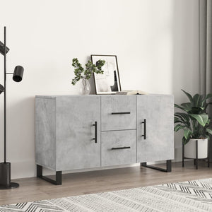 vidaXL Sideboard Concrete Grey 100x36x60 cm Engineered Wood