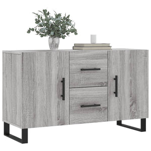 vidaXL Sideboard Grey Sonoma 100x36x60 cm Engineered Wood