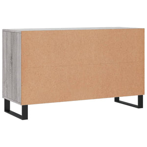 vidaXL Sideboard Grey Sonoma 100x36x60 cm Engineered Wood