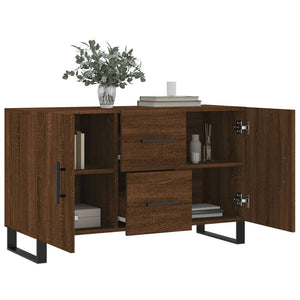 vidaXL Sideboard Brown Oak 100x36x60 cm Engineered Wood