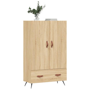 vidaXL Highboard Sonoma Oak 69.5x31x115 cm Engineered Wood