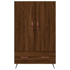 vidaXL Highboard Brown Oak 69.5x31x115 cm Engineered Wood