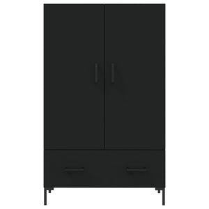 vidaXL Highboard Black 69.5x31x115 cm Engineered Wood