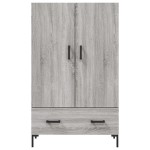 vidaXL Highboard Grey Sonoma 69.5x31x115 cm Engineered Wood