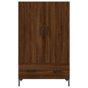 vidaXL Highboard Brown Oak 69.5x31x115 cm Engineered Wood