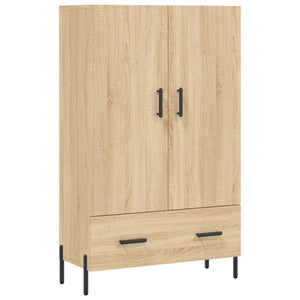 vidaXL Highboard Sonoma Oak 69.5x31x115 cm Engineered Wood