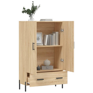 vidaXL Highboard Sonoma Oak 69.5x31x115 cm Engineered Wood