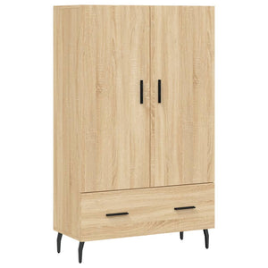 vidaXL Highboard Sonoma Oak 69.5x31x115 cm Engineered Wood