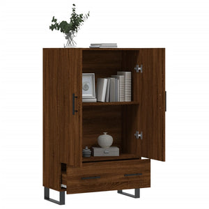 vidaXL Highboard Brown Oak 69.5x31x115 cm Engineered Wood