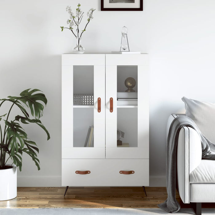 vidaXL Highboard White 69.5x31x115 cm Engineered Wood