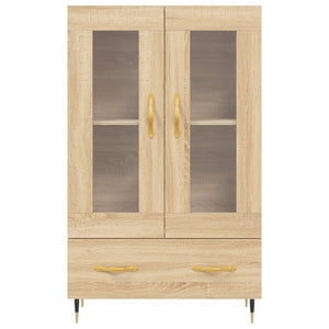 vidaXL Highboard Sonoma Oak 69.5x31x115 cm Engineered Wood