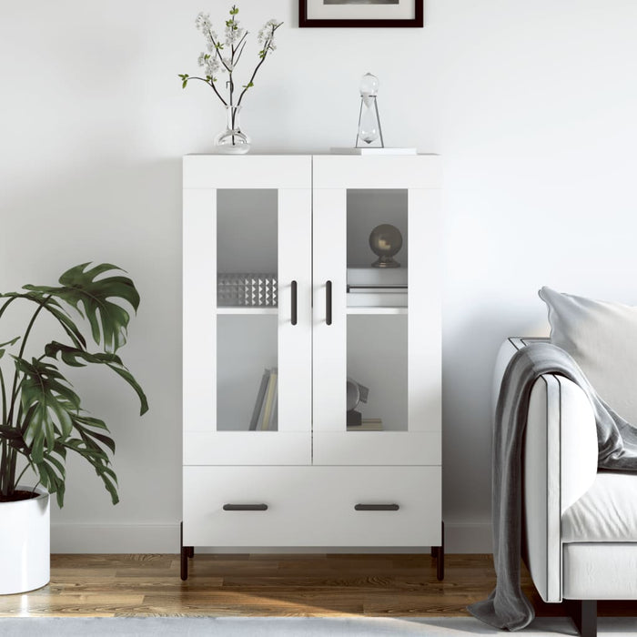 vidaXL Highboard White 69.5x31x115 cm Engineered Wood