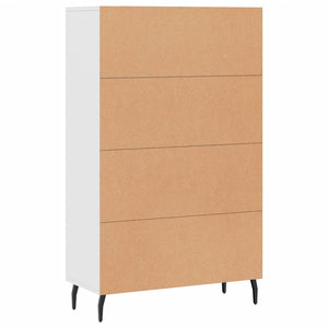 vidaXL Highboard White 69.5x31x115 cm Engineered Wood