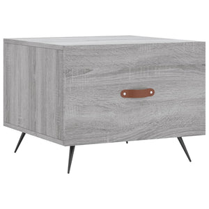 vidaXL Coffee Tables 2 pcs Grey Sonoma 50x50x40 cm Engineered Wood