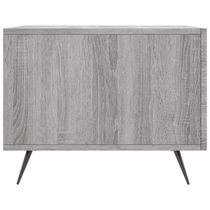 vidaXL Coffee Tables 2 pcs Grey Sonoma 50x50x40 cm Engineered Wood