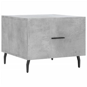 vidaXL Coffee Table Concrete Grey 50x50x40 cm Engineered Wood