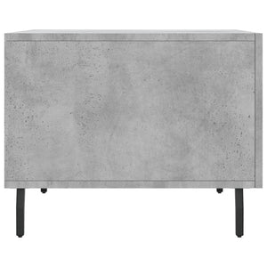 vidaXL Coffee Table Concrete Grey 50x50x40 cm Engineered Wood