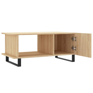 vidaXL Coffee Table Sonoma Oak 90x50x40 cm Engineered Wood