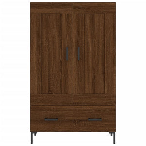 vidaXL Highboard Brown Oak 69.5x31x115 cm Engineered Wood