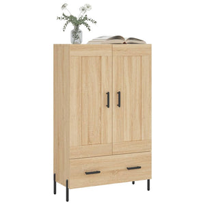 vidaXL Highboard Sonoma Oak 69.5x31x115 cm Engineered Wood