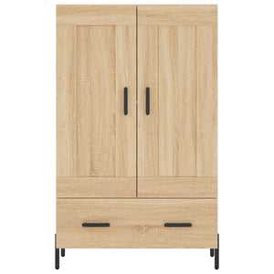 vidaXL Highboard Sonoma Oak 69.5x31x115 cm Engineered Wood