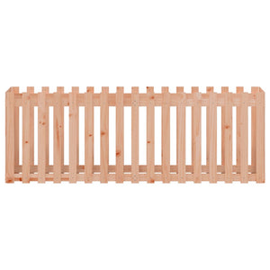 vidaXL Garden Raised Bed with Fence Design 200x50x70 cm Solid Wood Douglas