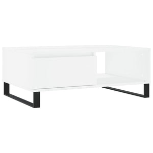 vidaXL Coffee Table White 90x60x35 cm Engineered Wood