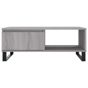 vidaXL Coffee Table Grey Sonoma 90x60x35 cm Engineered Wood