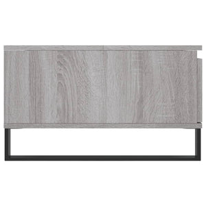 vidaXL Coffee Table Grey Sonoma 90x60x35 cm Engineered Wood