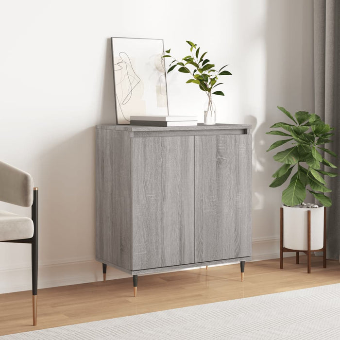 vidaXL Sideboard Grey Sonoma 60x35x70 cm Engineered Wood