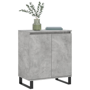 vidaXL Sideboard Concrete Grey 60x35x70 cm Engineered Wood