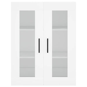 vidaXL Wall Mounted Cabinet White 69.5x34x90 cm