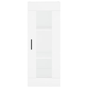 vidaXL Wall Mounted Cabinet White 34.5x34x90 cm