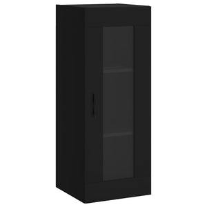 vidaXL Wall Mounted Cabinet Black 34.5x34x90 cm