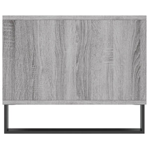 vidaXL Coffee Table Grey Sonoma 90x50x40 cm Engineered Wood