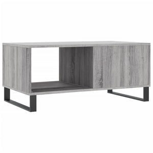 vidaXL Coffee Table Grey Sonoma 90x50x40 cm Engineered Wood