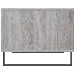 vidaXL Coffee Table Grey Sonoma 60x50x40 cm Engineered Wood